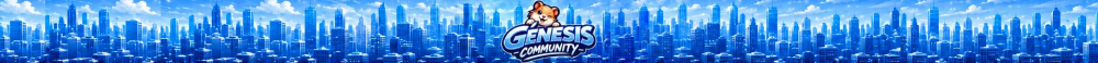 Banner van Genesis Community
