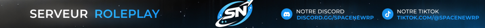 Банер SpaceNew RP V3 ➔ Nouveau Serveur