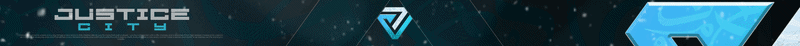 Banner van Justice City